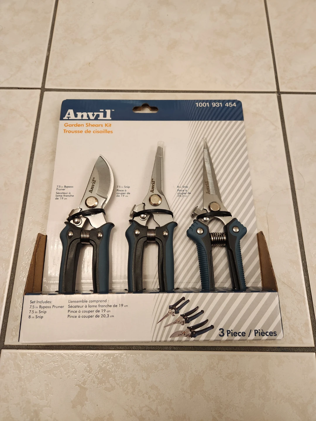 Garden Shears Kit - 3 Piece set
