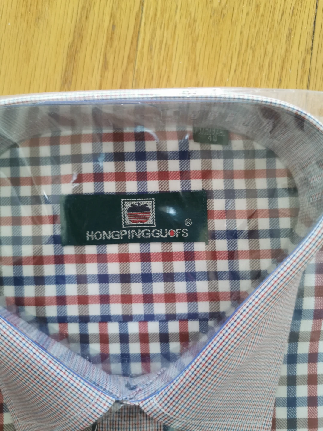 HONGPINGGUOFS Men's Dress Shirt Size 40 - photo 3