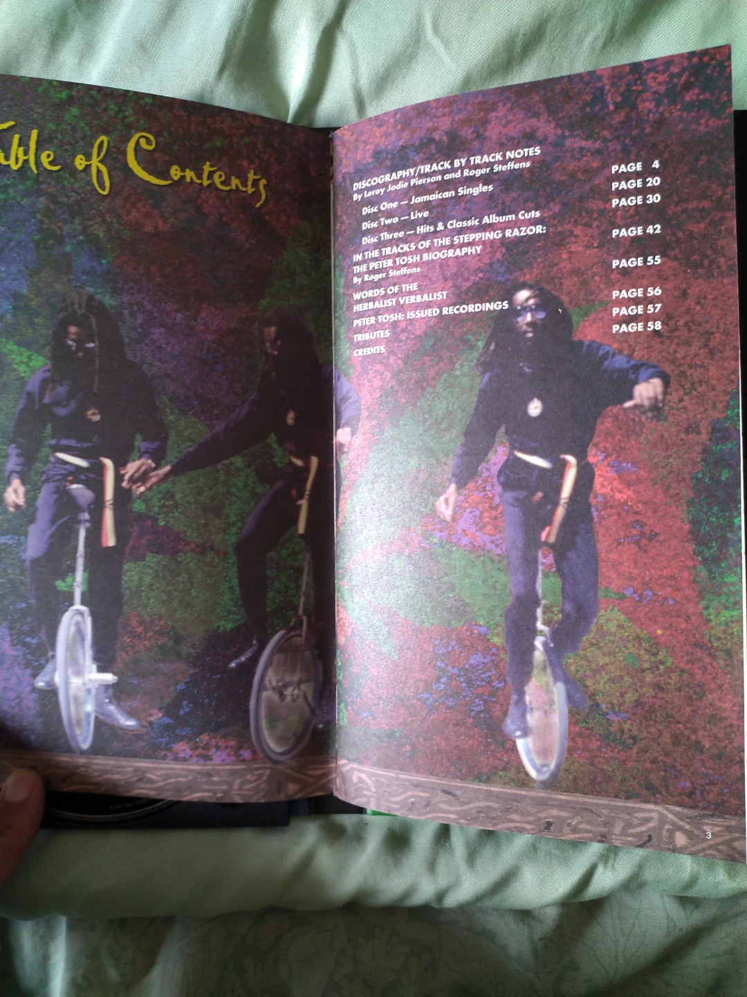 Peter Tosh Honorary Citizen 3-Disc CD Set - photo 4
