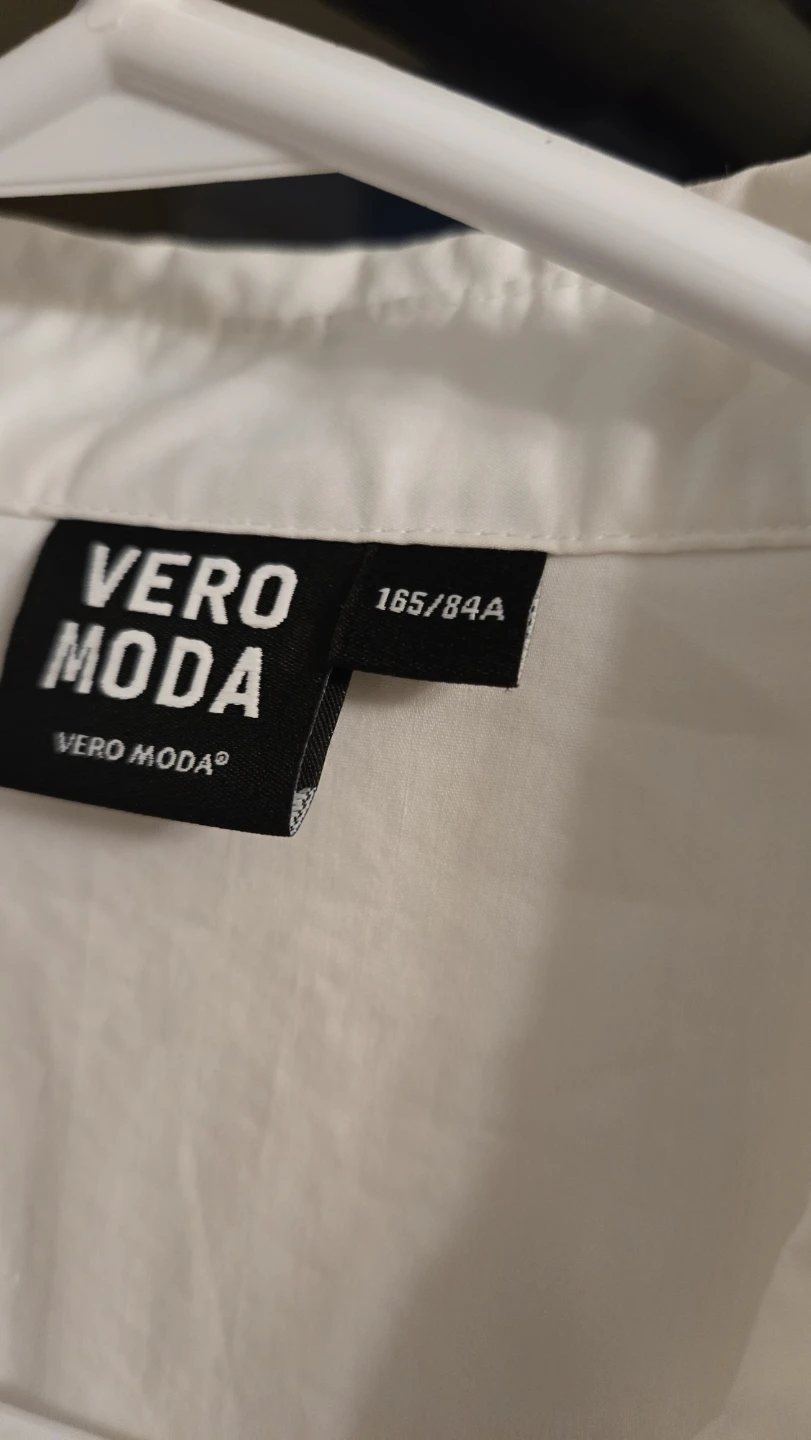 VERO MODA White Button-Up Shirt small - photo 3