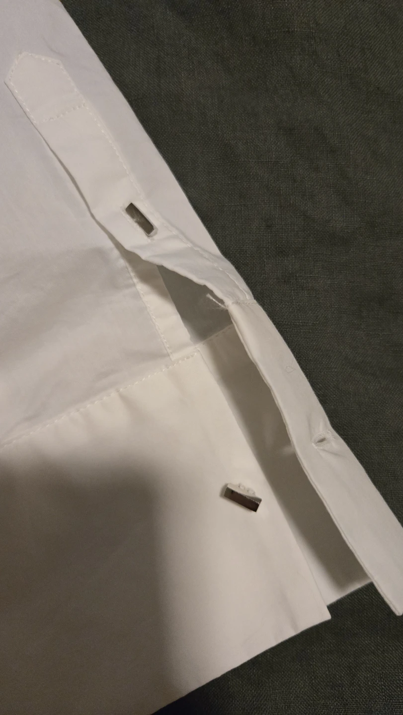 VERO MODA White Button-Up Shirt small - photo 5