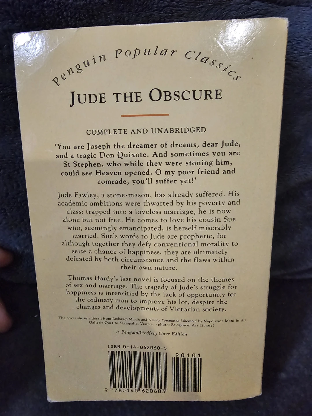 Jude the Obscure by Thomas Hardy Penguin Popular Classics - photo 3