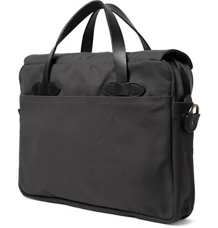 Filson Waxed Canvas Briefcase Black Vintage - photo 3