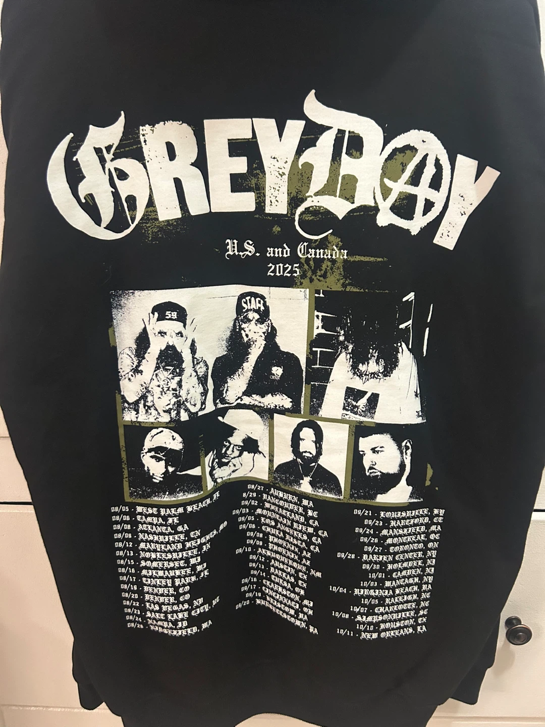 Suicideboys Greyday Hoodie – 2025 Tour Edition – Brand New - photo 3