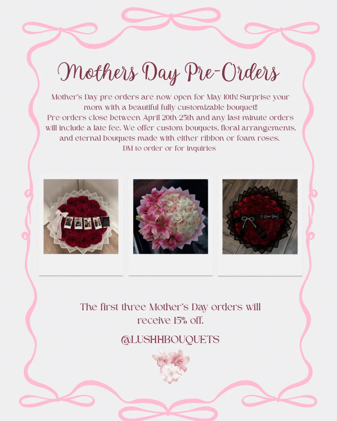 Mother's Day Bouquets