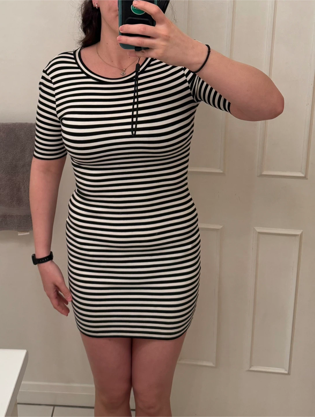 Sunday Best Aritzia Striped Dress Size 10 - photo 4