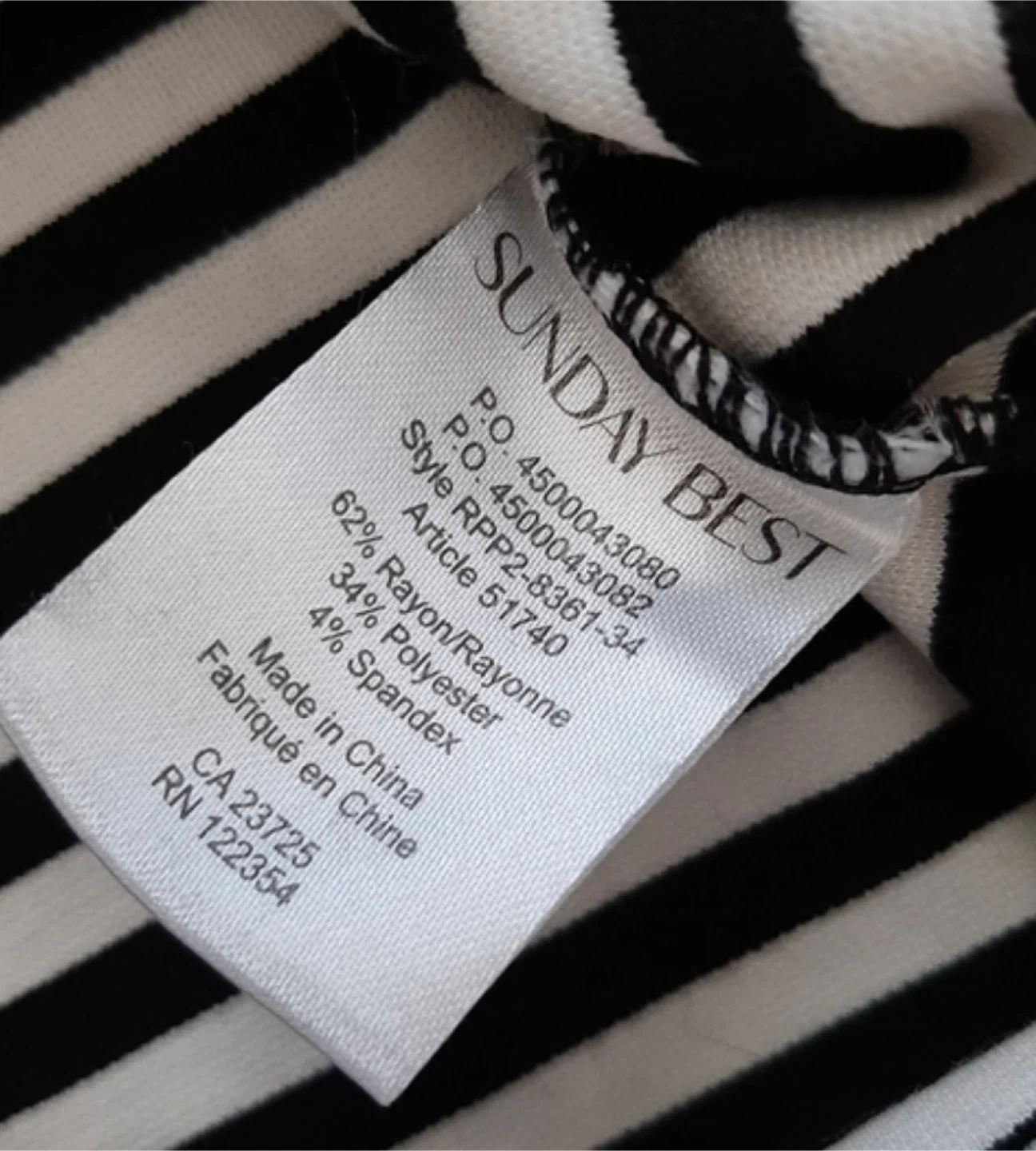 Sunday Best Aritzia Striped Dress Size 10 - photo 3