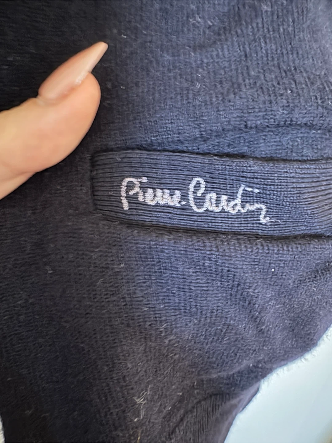 Pierre Cardin Navy Cardigan
