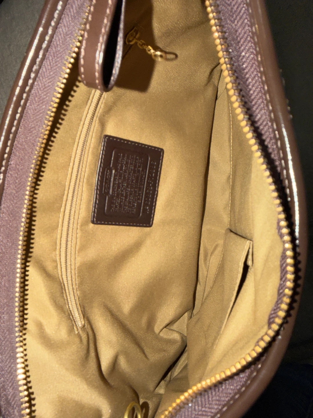 Coach Brown Leather Hobo Shoulder Bag - photo 3