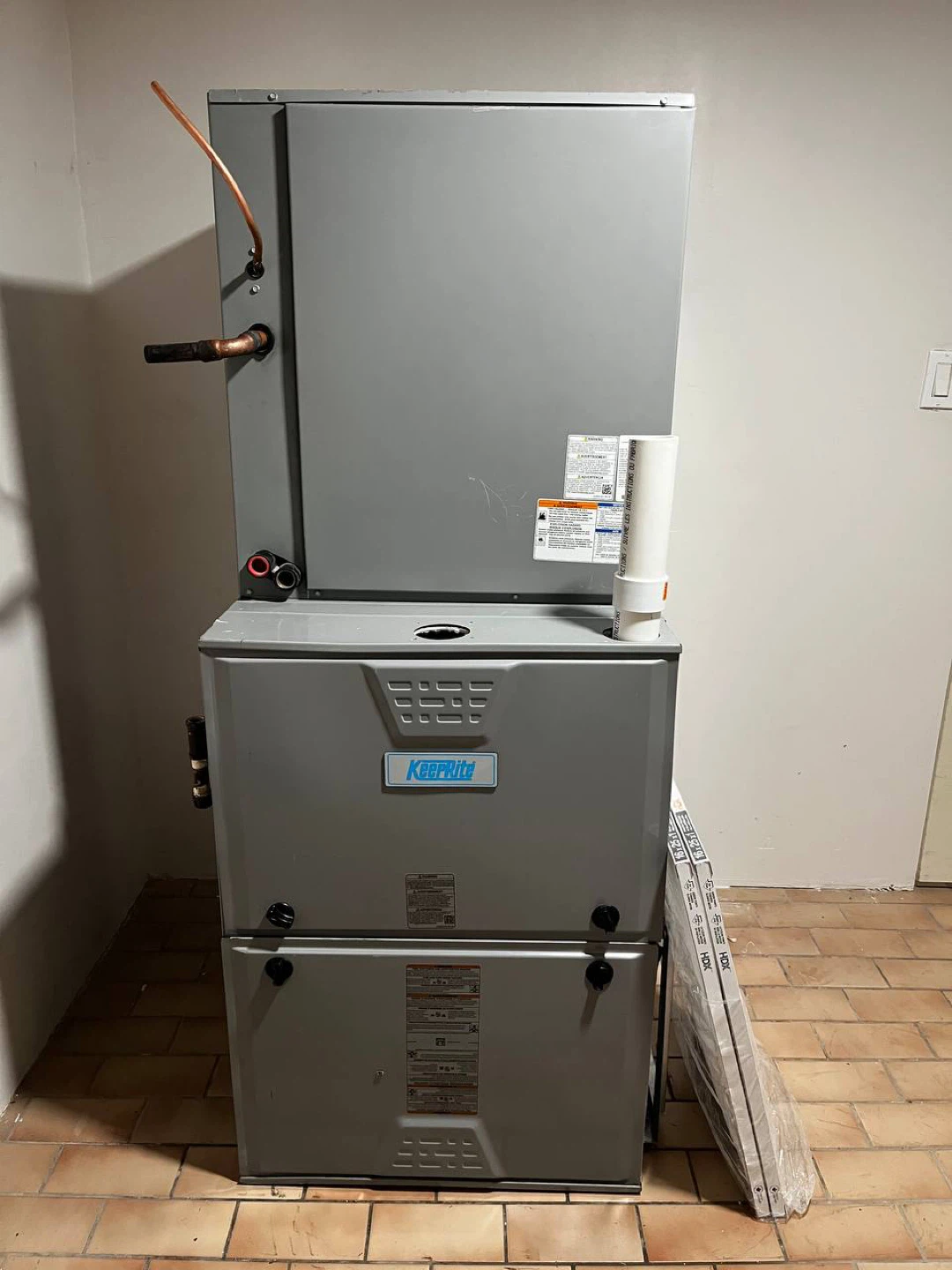 Keeprite furnace 120 000btu