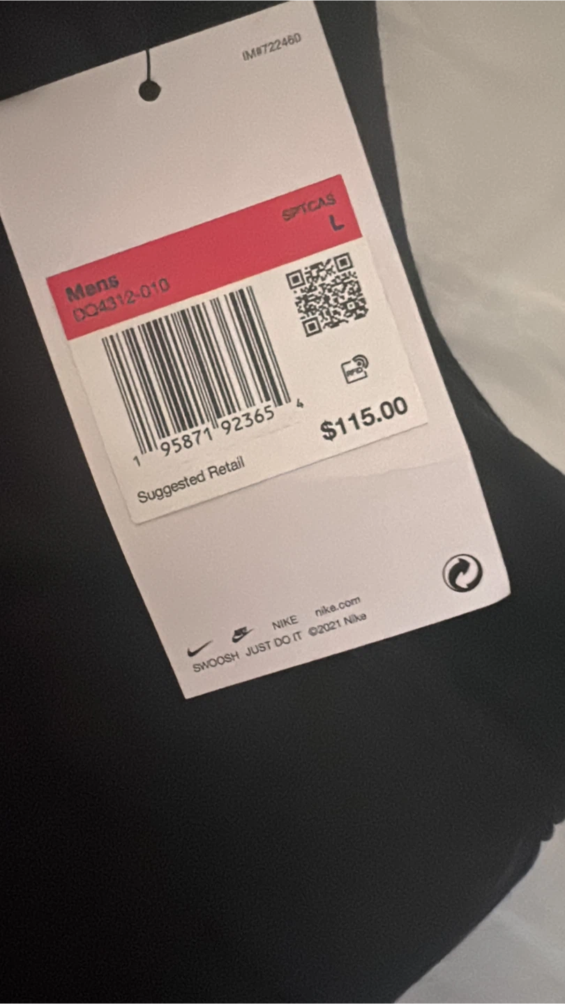 Nike Men's Black Jogger Pants Size L - photo 2