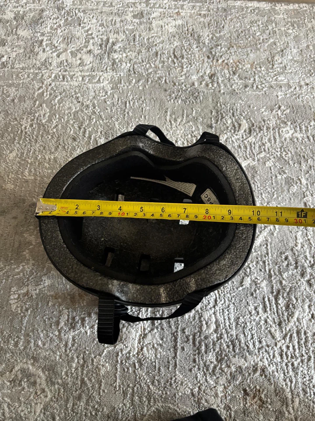Black Small Bicycle Helmet - photo 5