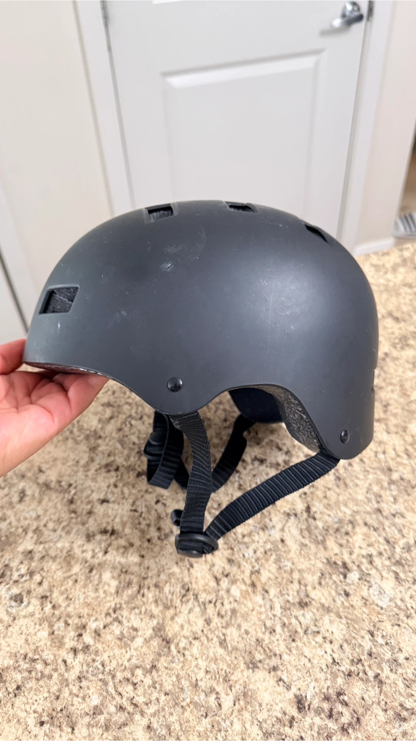 Black Small Bicycle Helmet