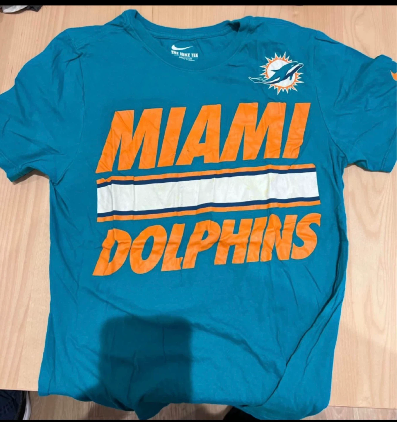 Nike Miami Dolphins Shirt Teal Authentic NFL Tee - photo 2