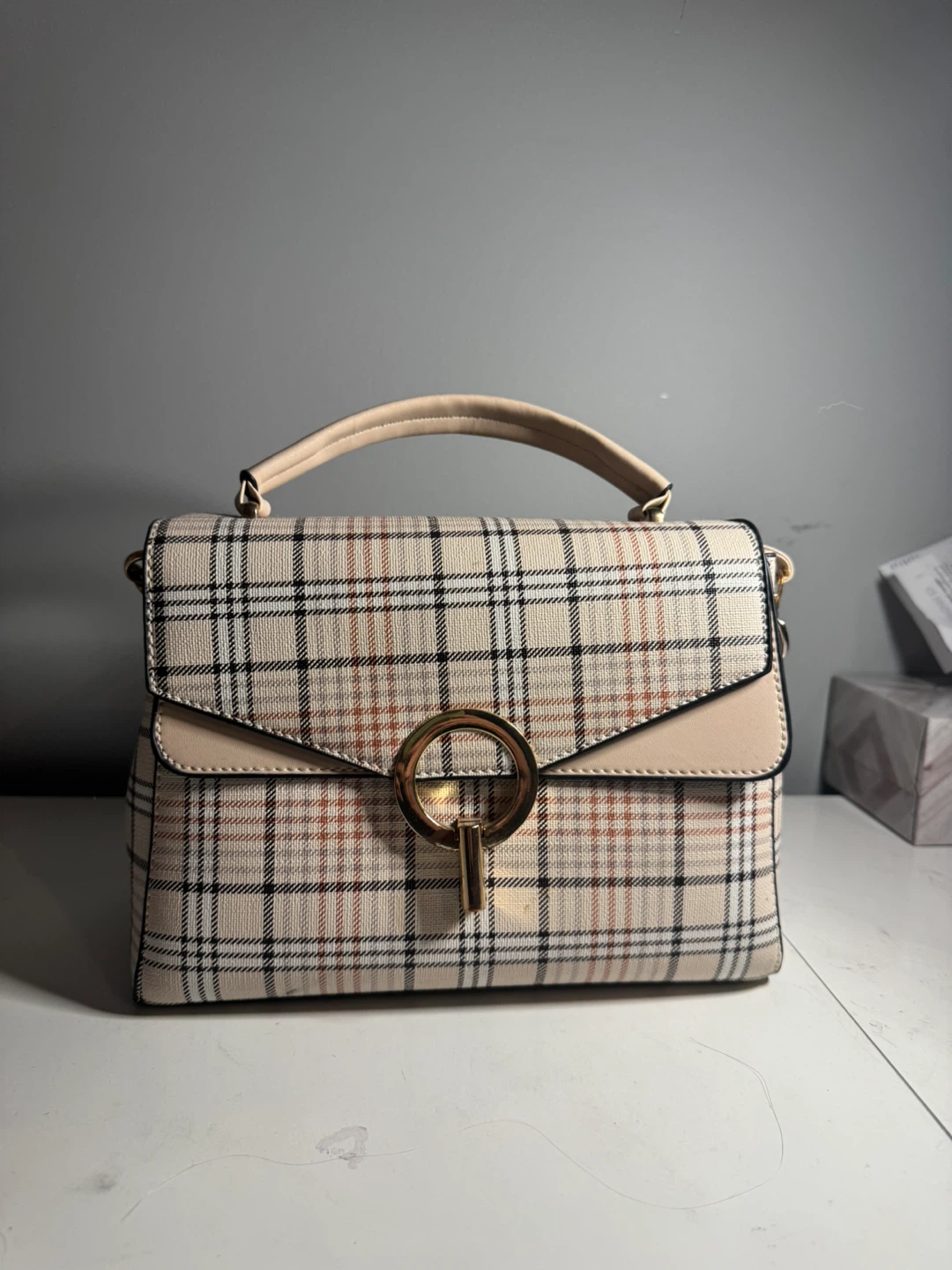 Plaid Handbag
