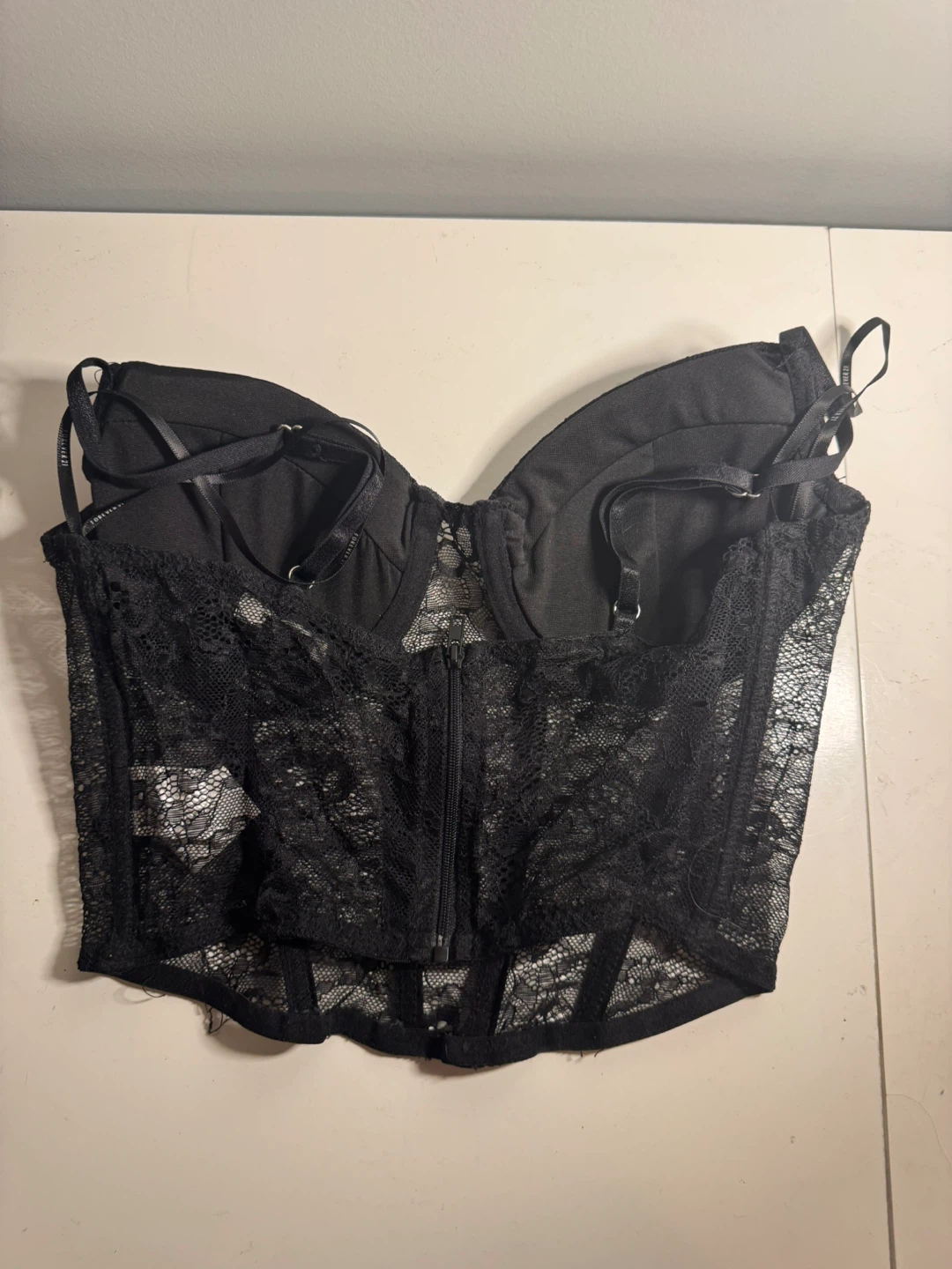 Black Lace Corset Top - photo 2
