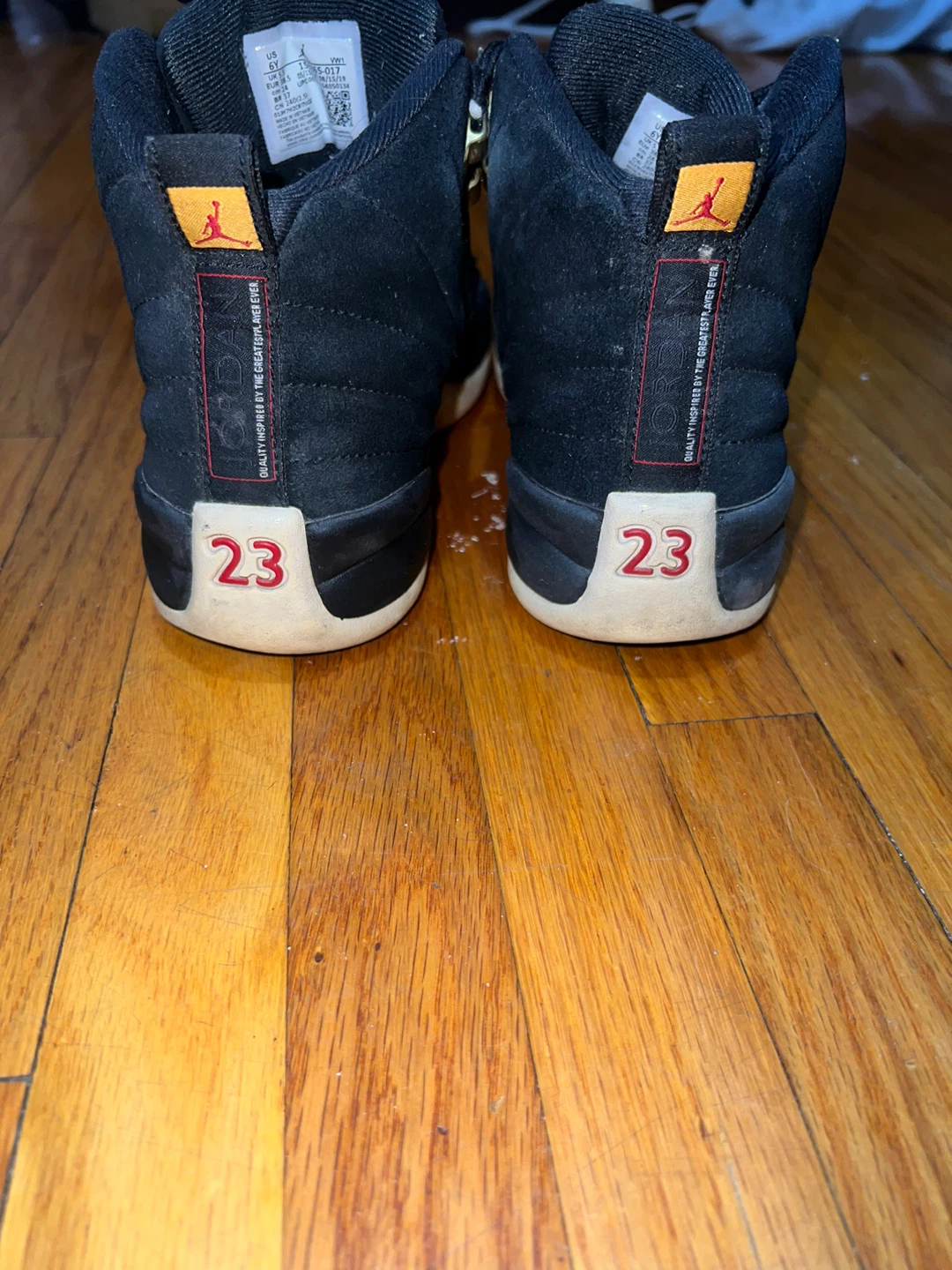 Air Jordan 12 "Taxi" Retro Sneakers - photo 3
