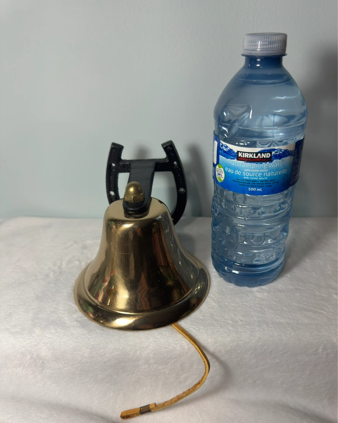 NEW Brass Bell with Horseshoe Mount - photo 2