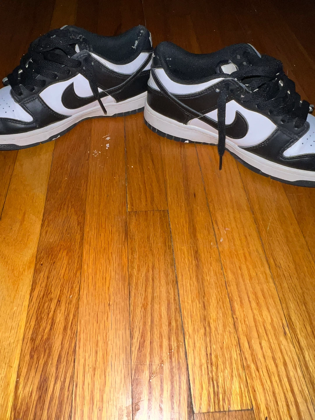 Nike Dunk Low Black White Sneakers - photo 4