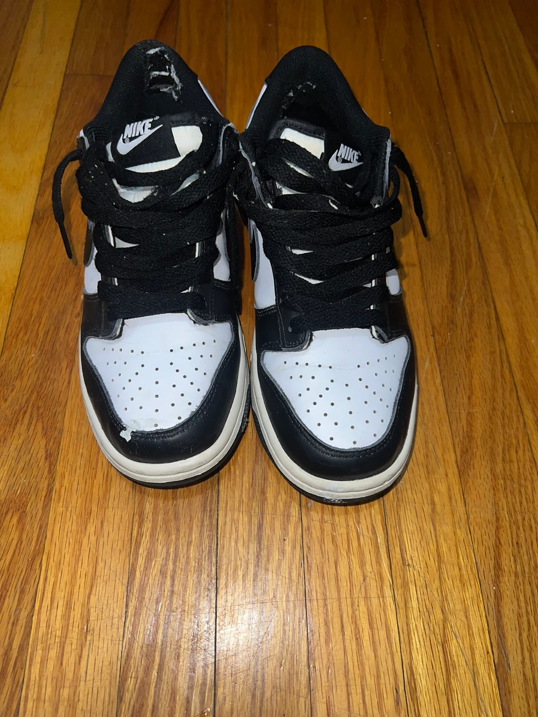 Nike Dunk Low Black White Sneakers