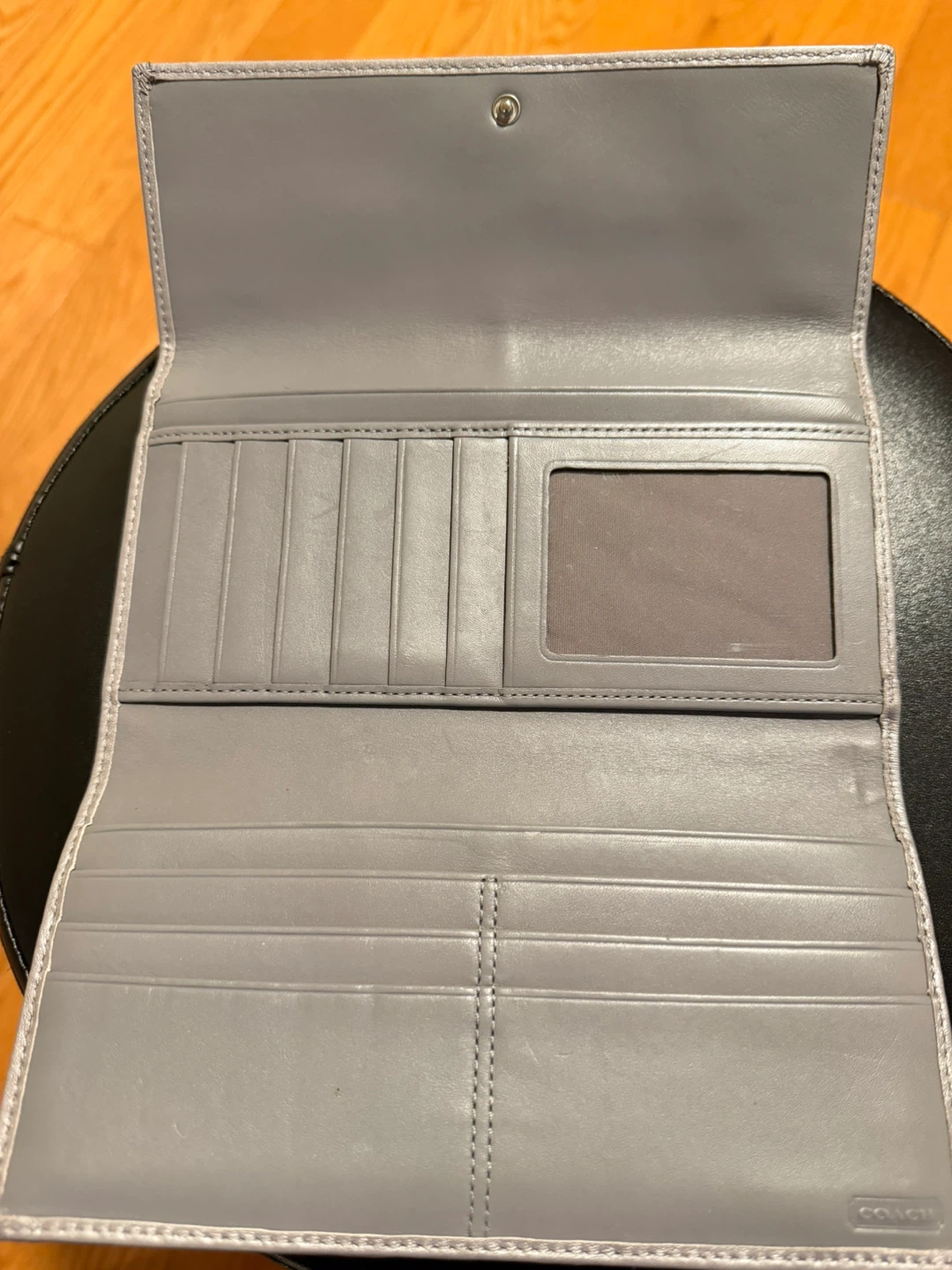 Coach Wallet with Check Book Holder - photo 2