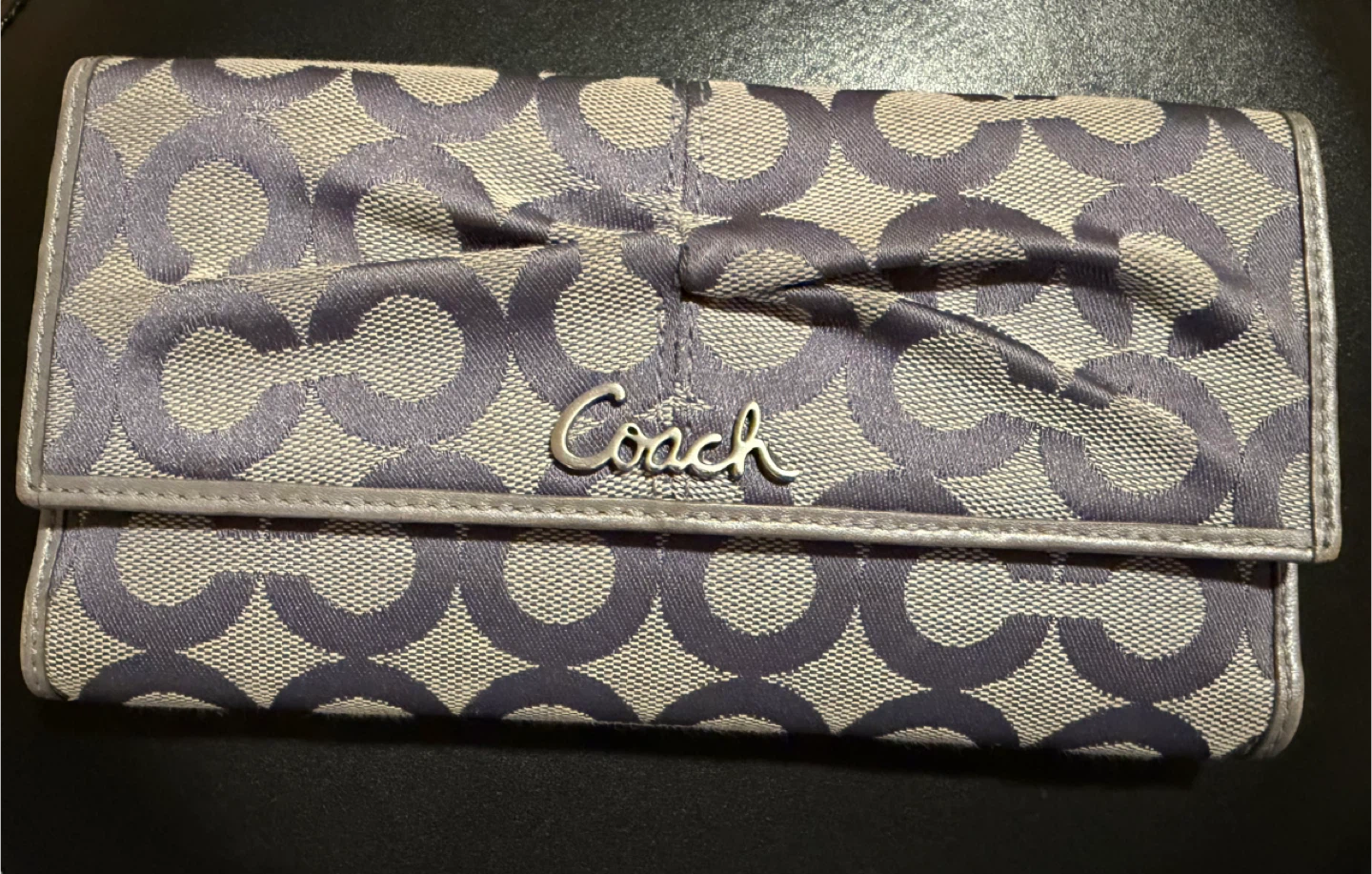 Coach Wallet with Check Book Holder