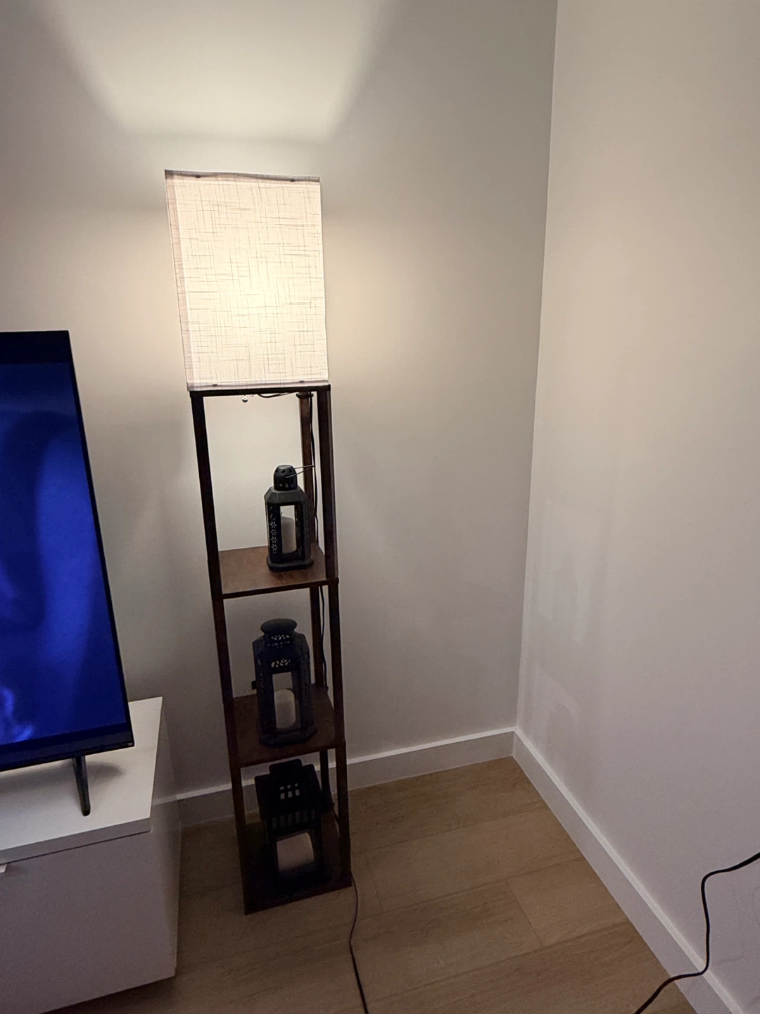 Standing Lamp with Shelves and Lanterns - photo 2