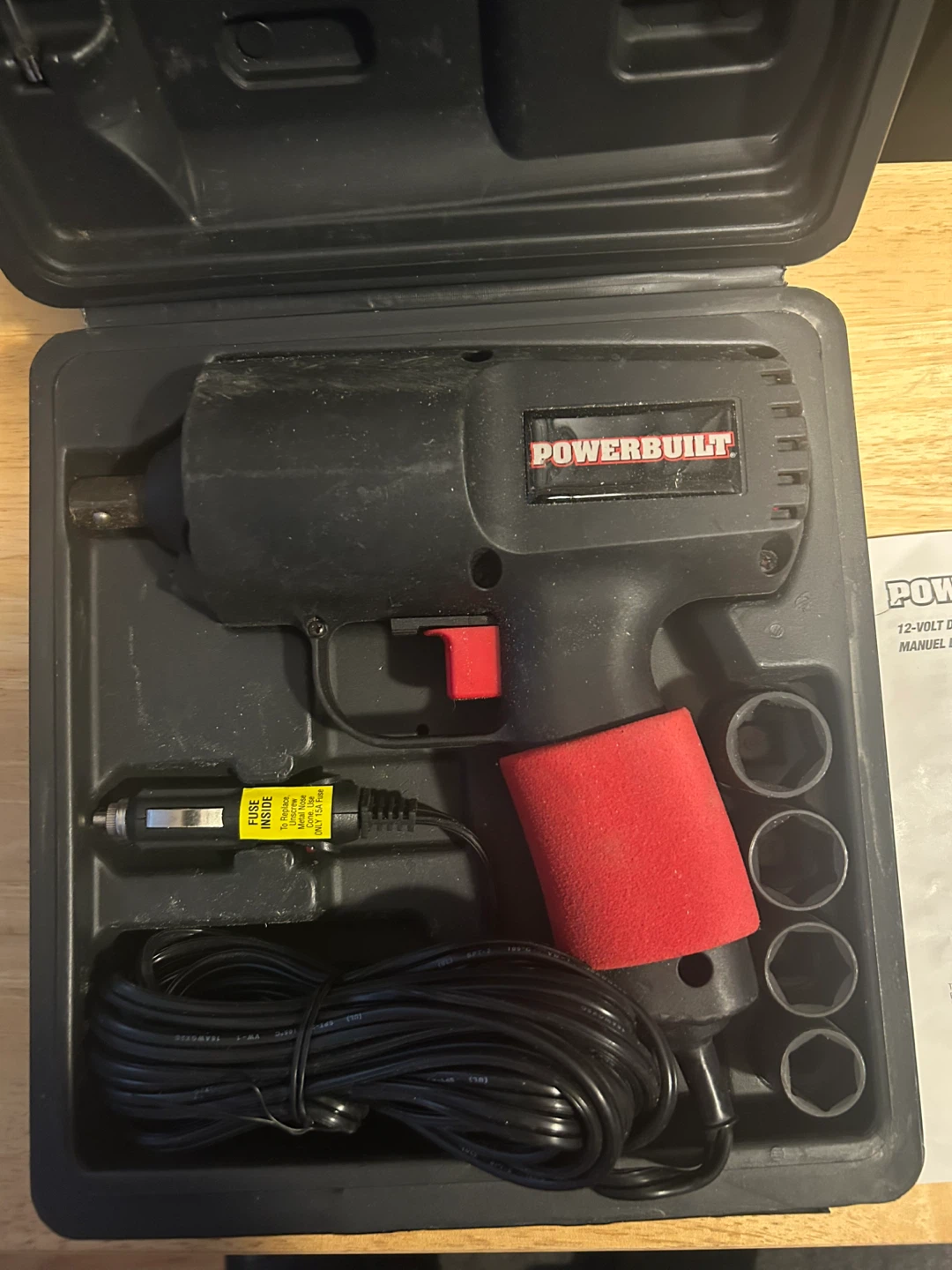Powerbuilt 12-Volt DC Impact Wrench #641125 - photo 2