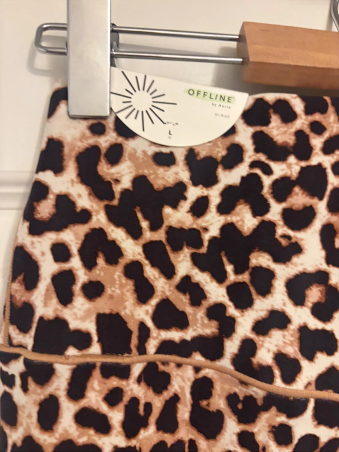 OFFLINE by Aerie Leopard Print Hi-Rise Leggings Size L - photo 3