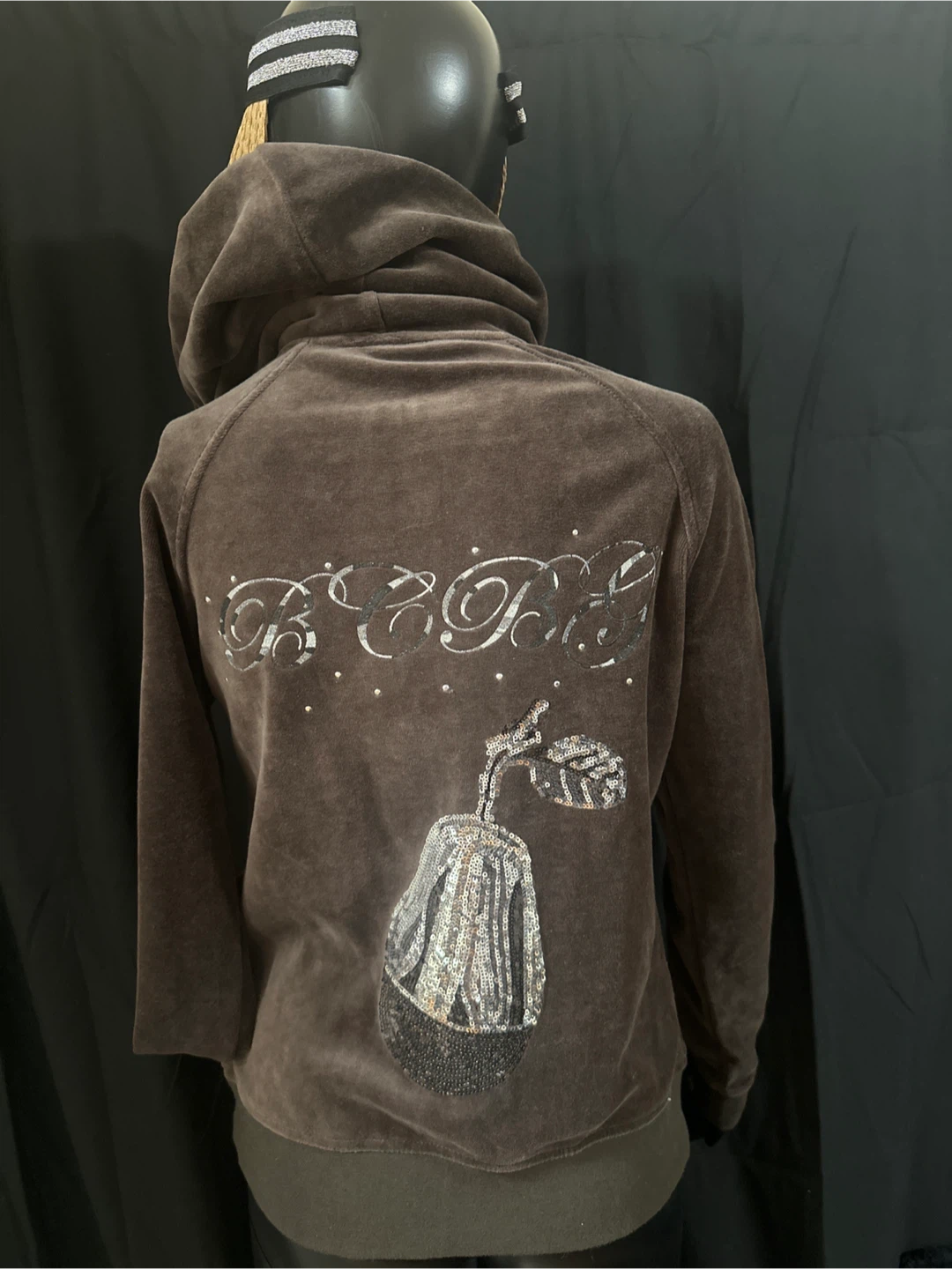 BCBG Velour Hoodie - photo 2