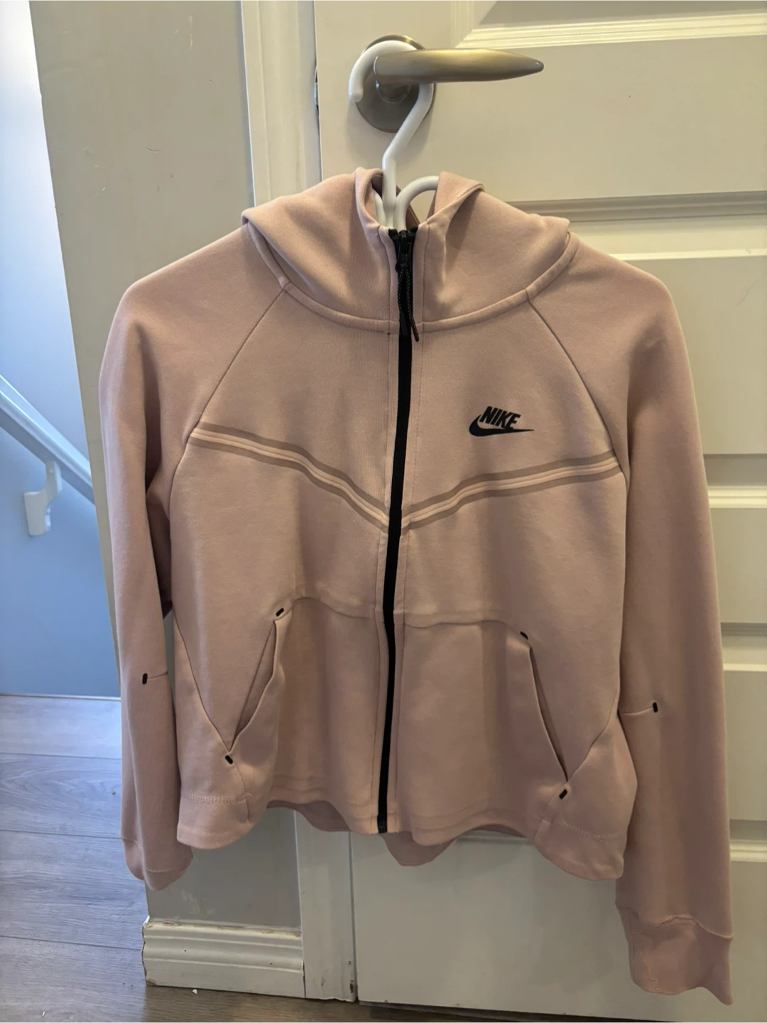 Nike Tech Fleece Hoodie - Pink - Size M