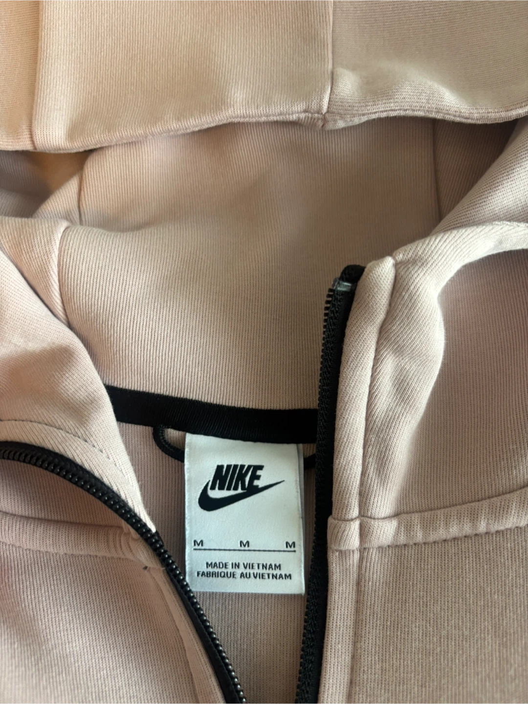 Nike Tech Fleece Hoodie - Pink - Size M - photo 3