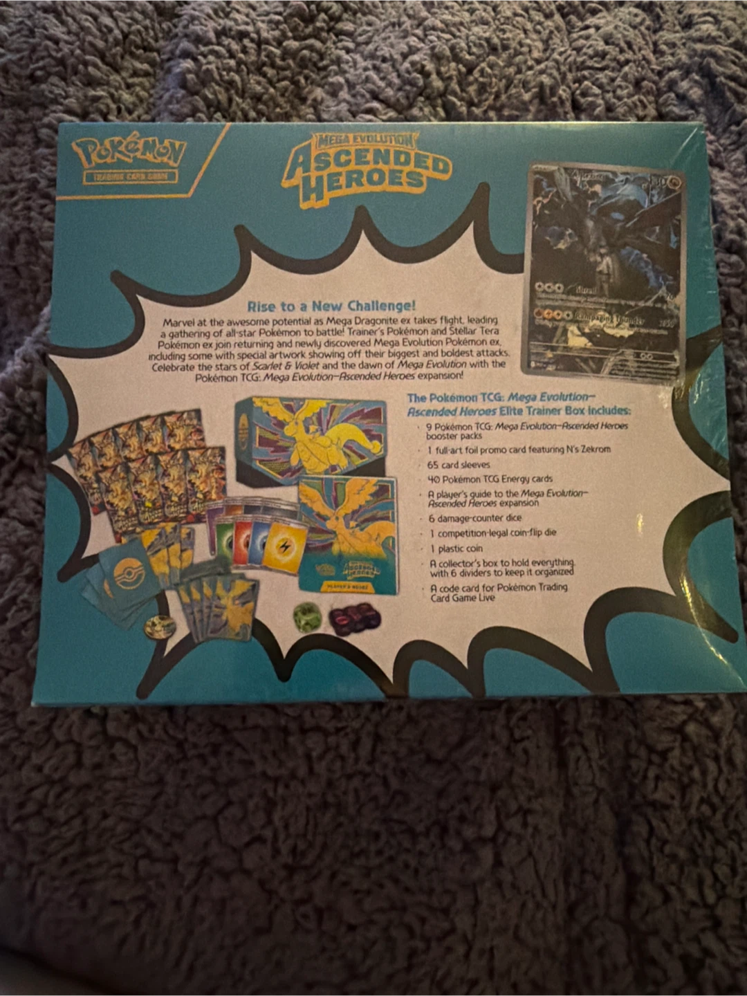 Pokemon TCG Mega Evolution Ascended Heroes Elite Trainer Box - photo 2