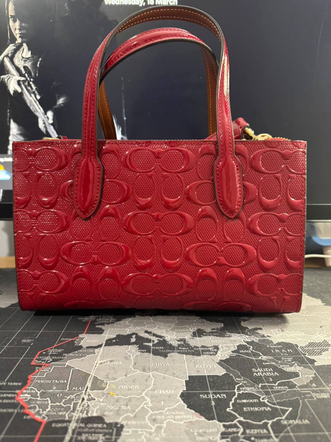 Brand New Red Coach Purse - photo 3