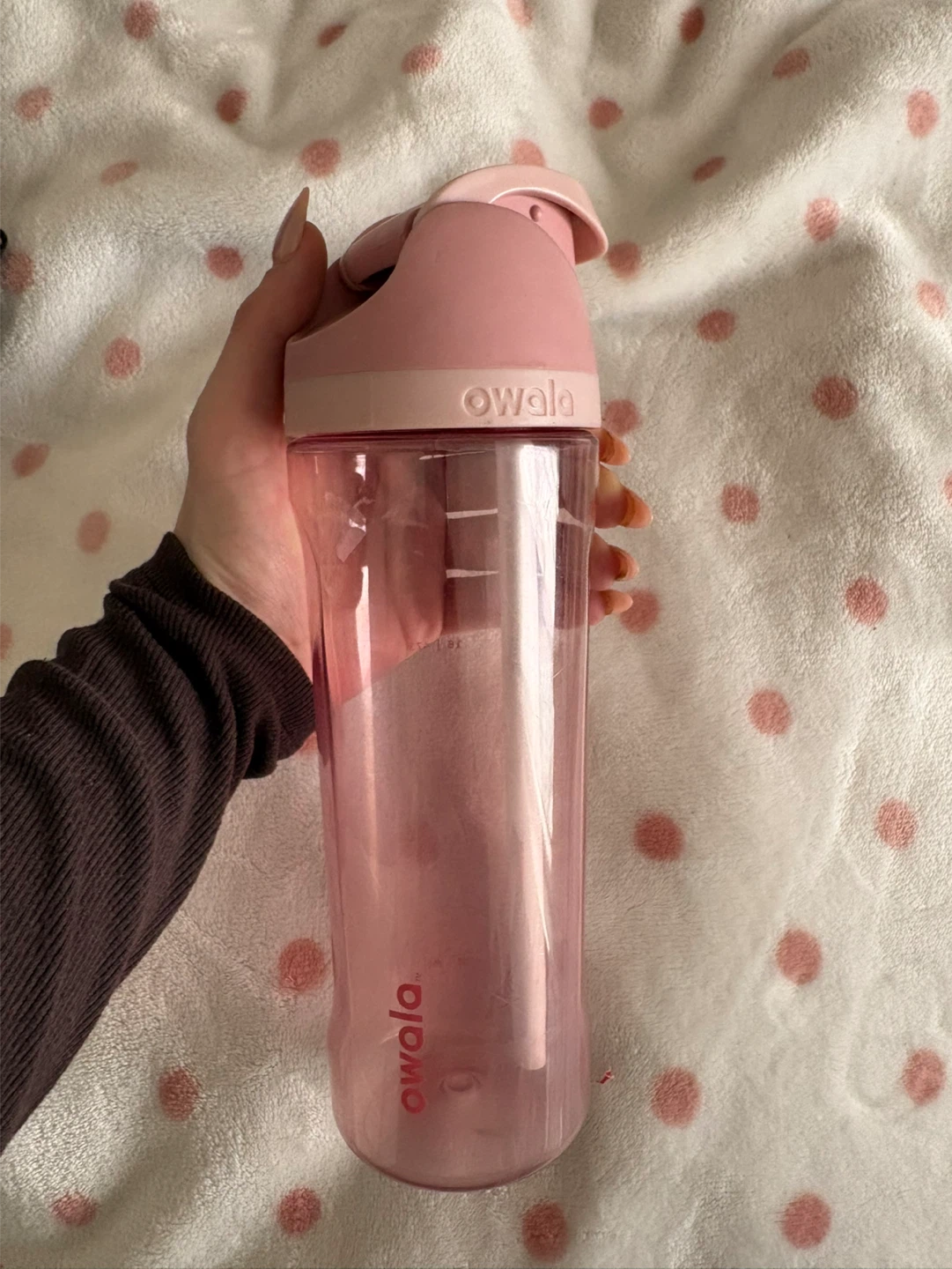 Owala Pink Shaker Bottle