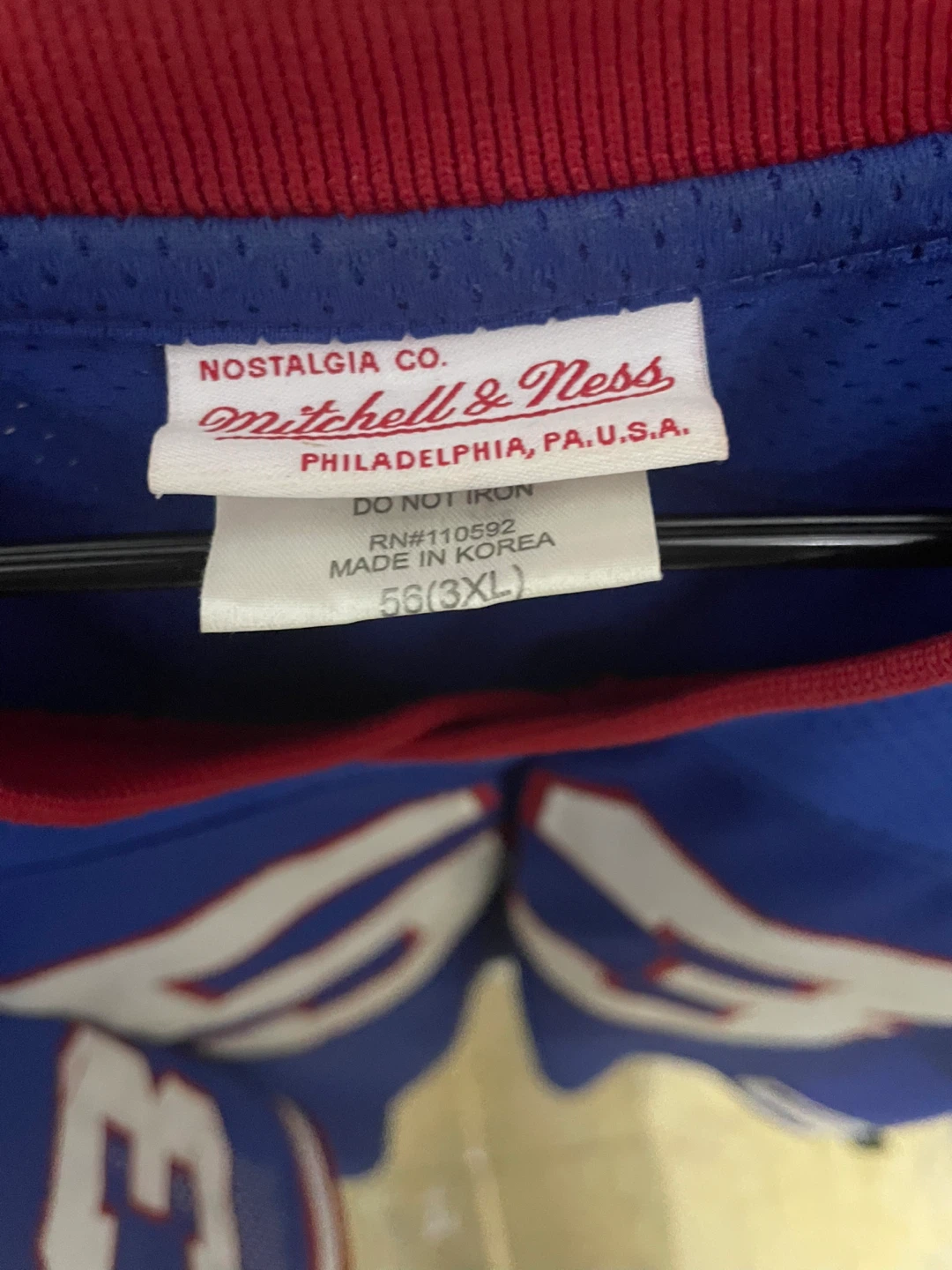 Mitchell & Ness Harry Carson 1986 Throwbacks Jersey 56 (3XL) - photo 4