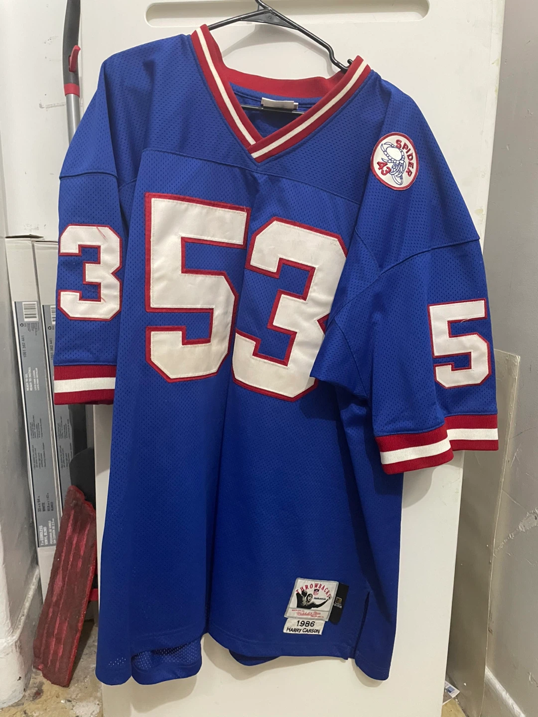 Mitchell & Ness Harry Carson 1986 Throwbacks Jersey 56 (3XL)