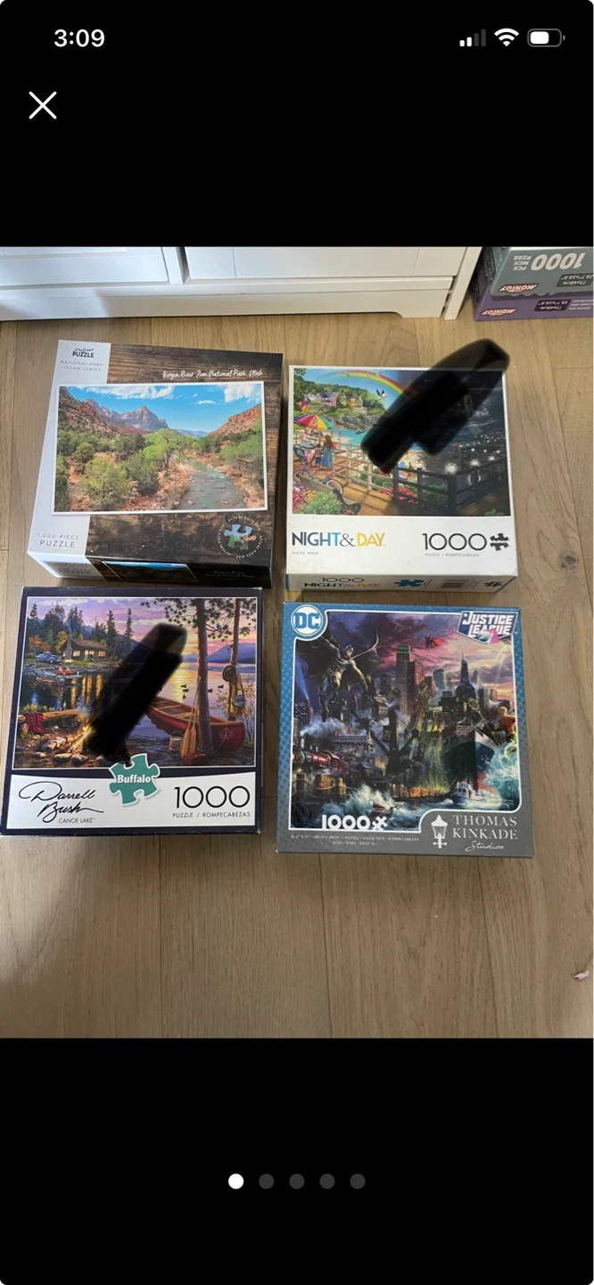 Assorted 1000 Piece Puzzles - photo 5