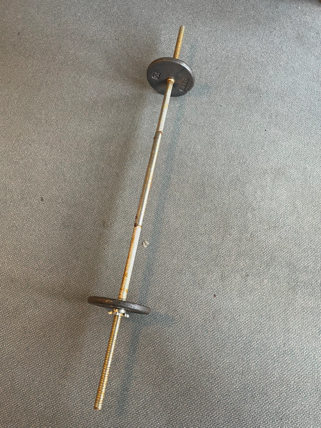 York 10lb Dumbbell Barbell Set