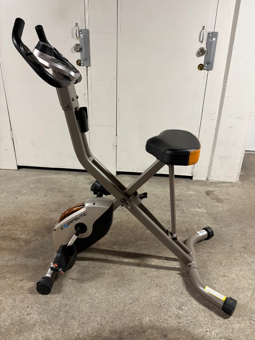 Exerpeutic Folding Exercise Bike - photo 4