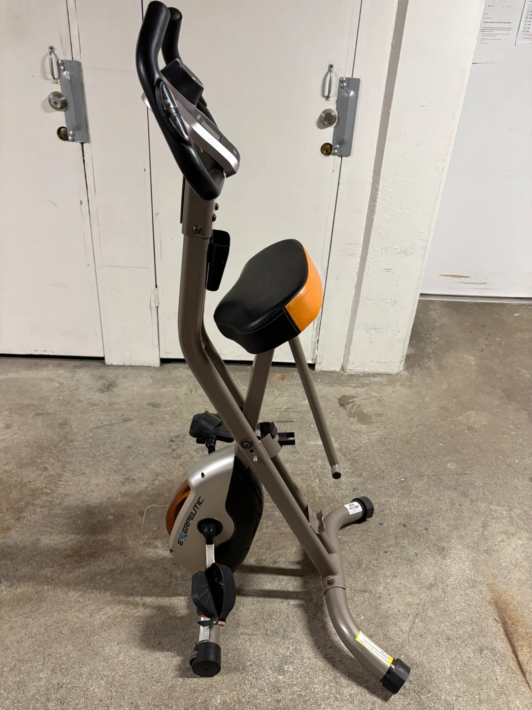Exerpeutic Folding Exercise Bike