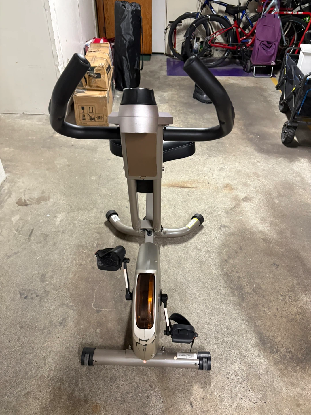 Exerpeutic Folding Exercise Bike - photo 3