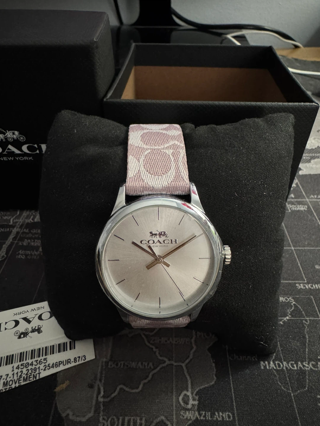 BRAND NEW Coach New York Watch with Signature Print Strap - photo 2