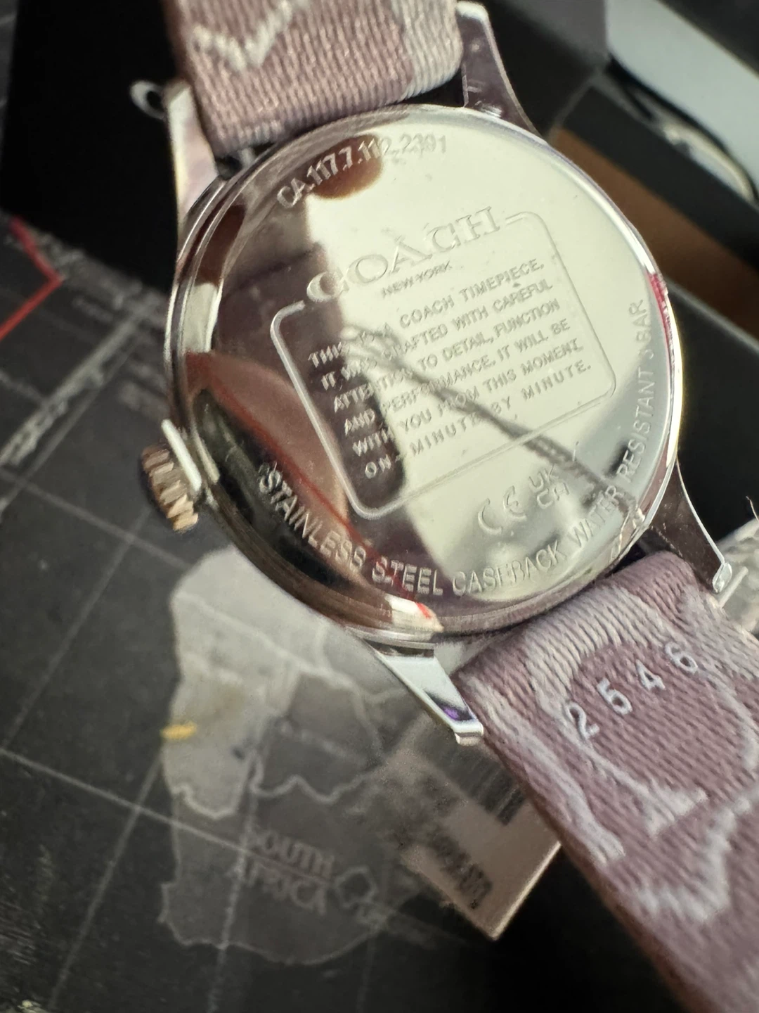 BRAND NEW Coach New York Watch with Signature Print Strap - photo 3