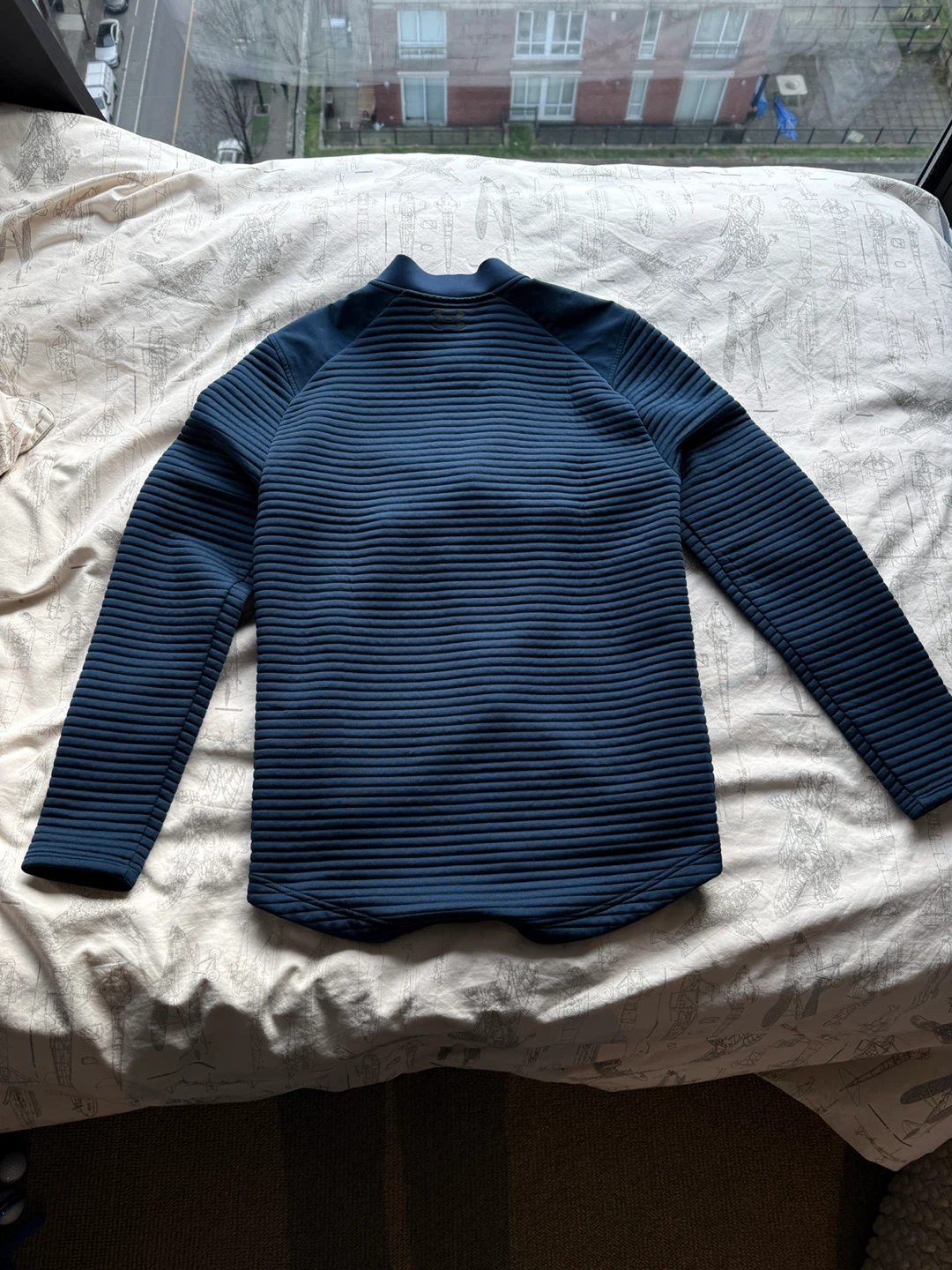 Under Armour Navy Blue Jacket Size Small - photo 2