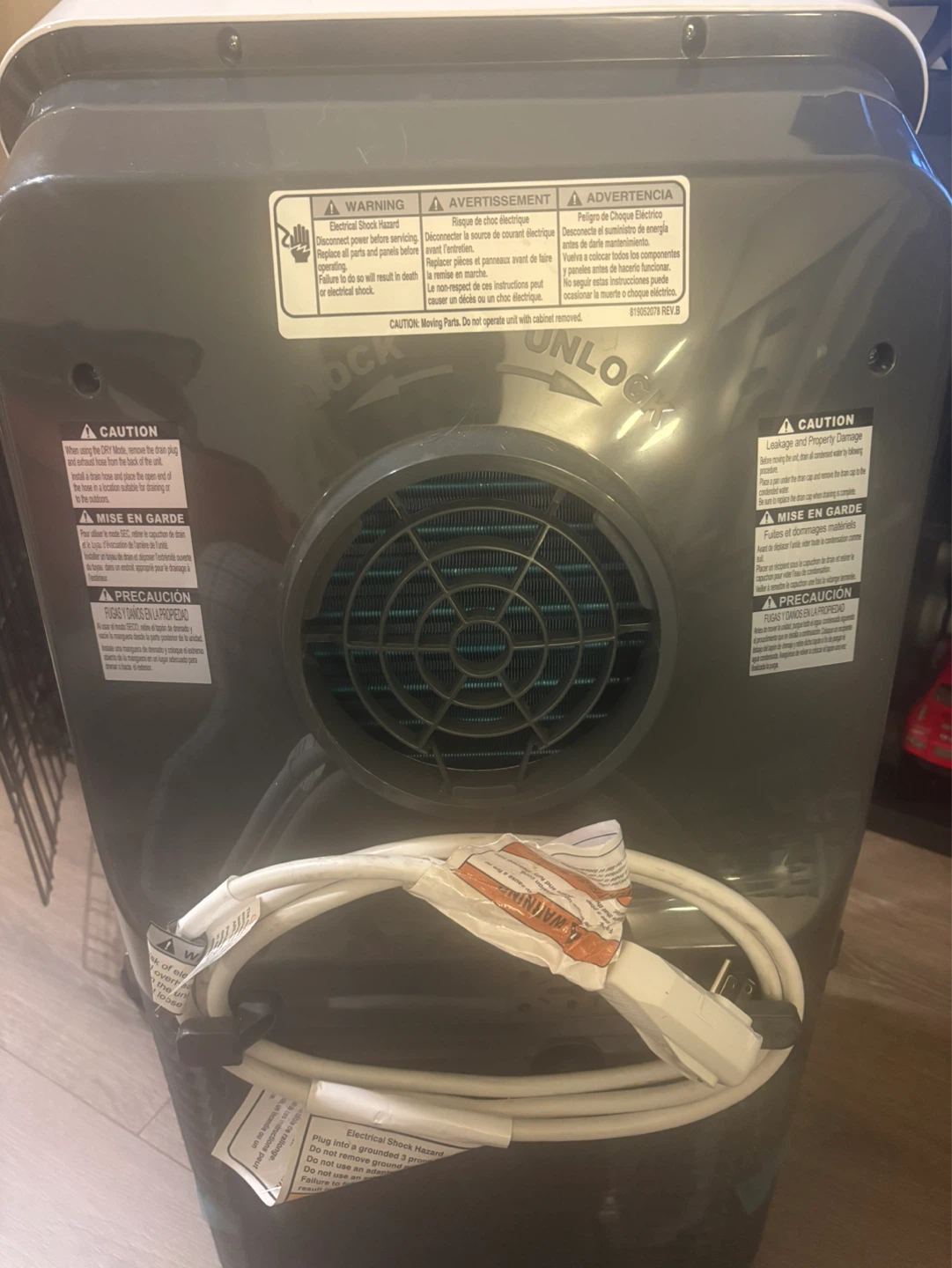 Insignia Portable Air Conditioner NS-AC12PWH9-C - photo 2