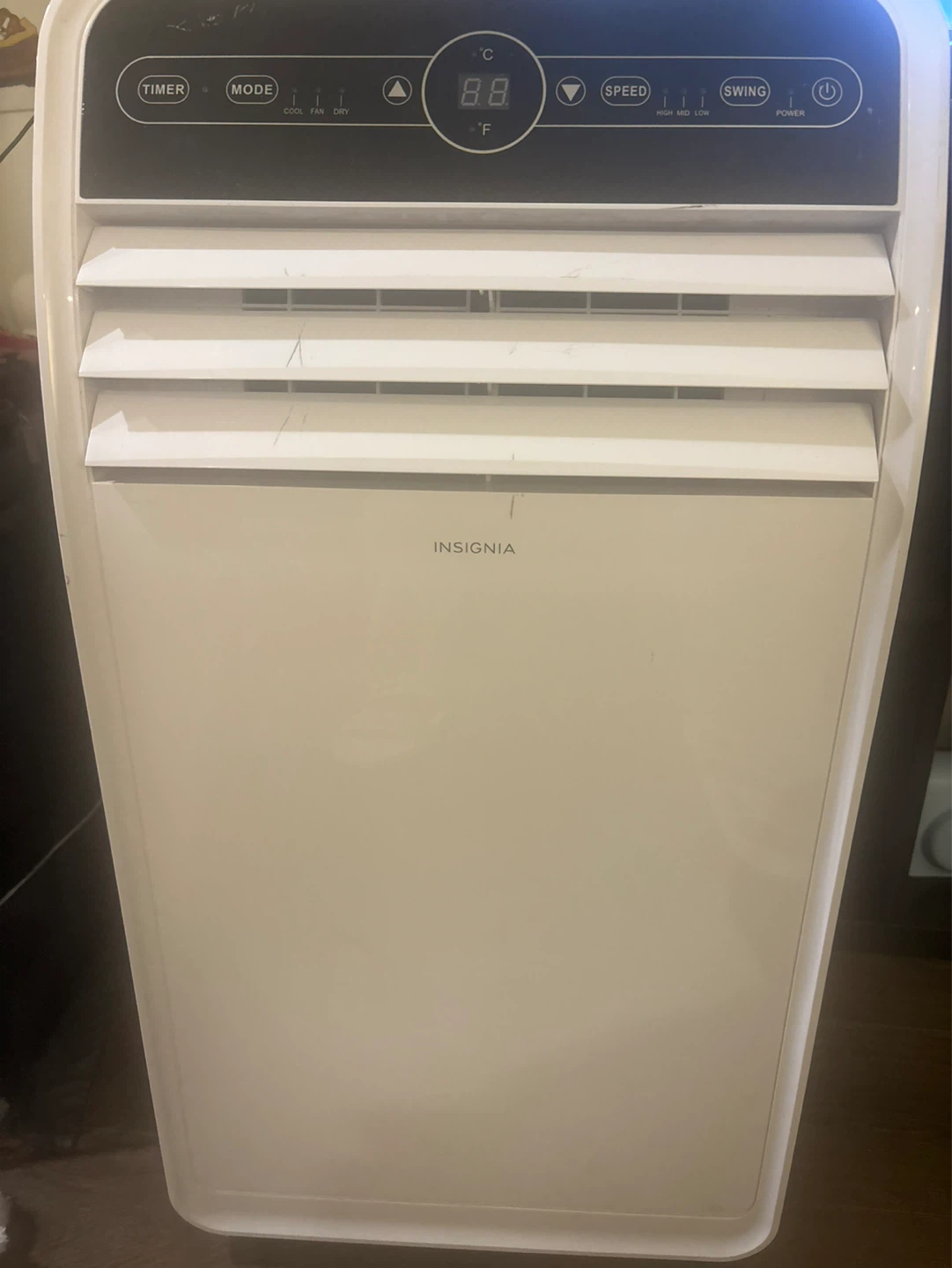 Insignia Portable Air Conditioner NS-AC12PWH9-C