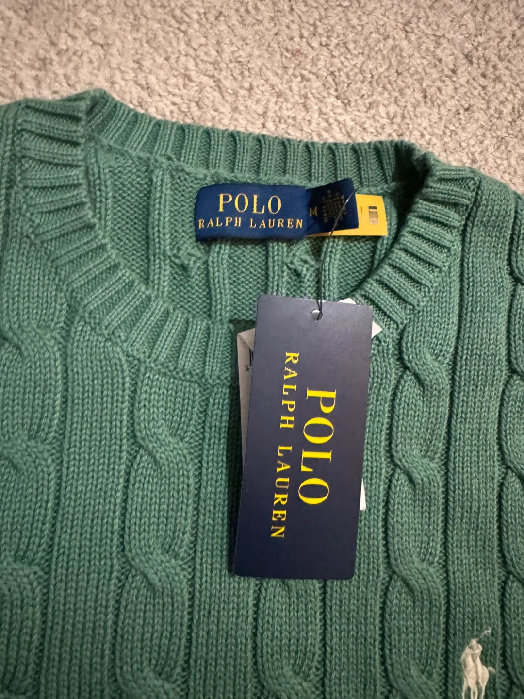 BRAND NEW Polo Ralph Lauren Cable Knit - photo 3