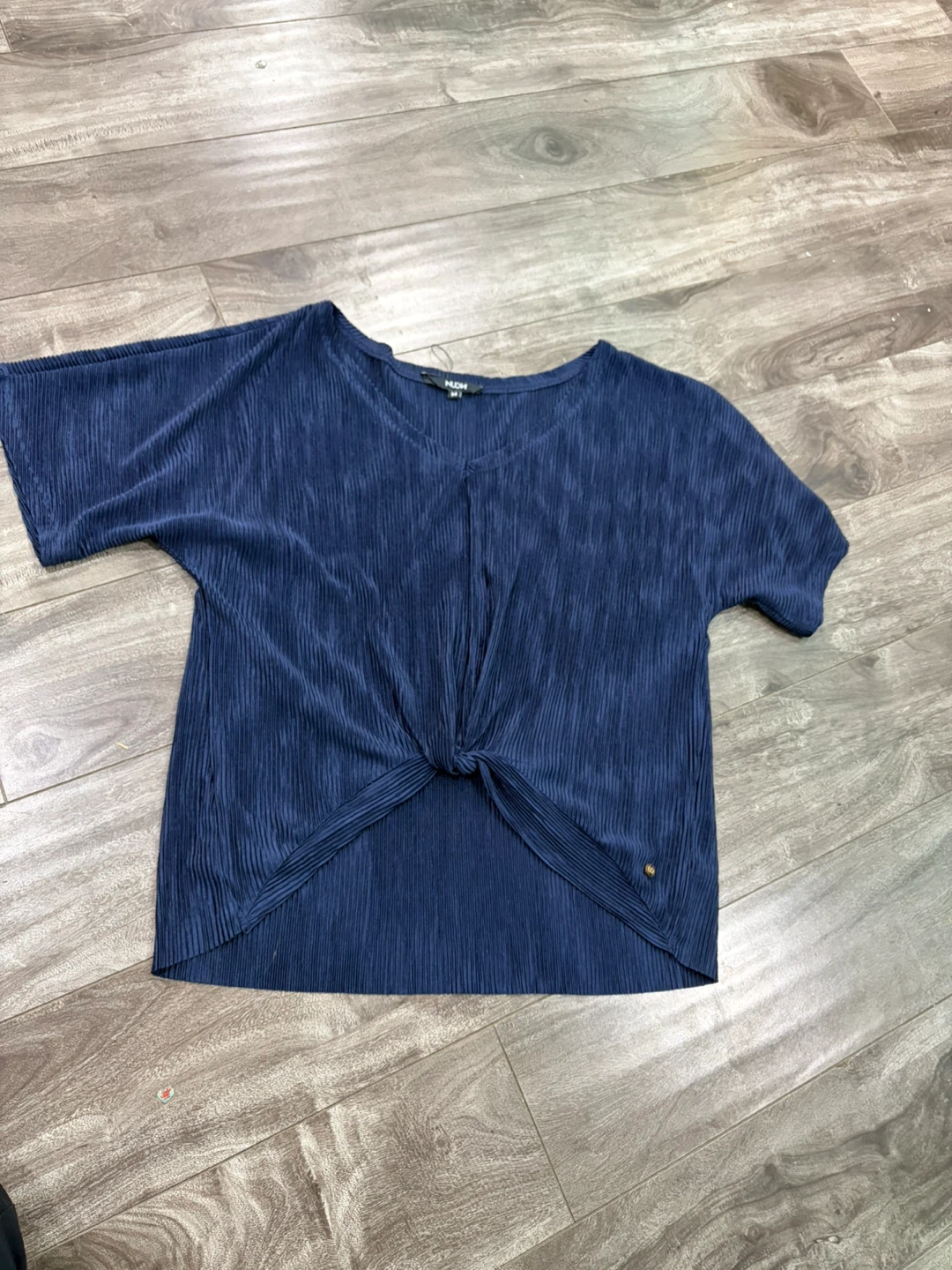 Hollister Yellow T-Shirt with Baseball Graphic