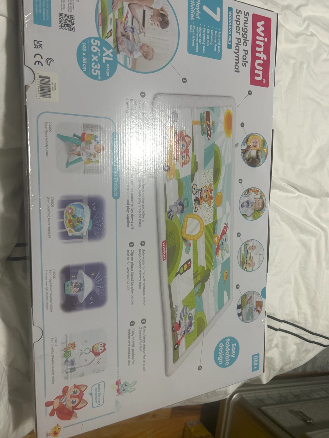 WinFun Snuggle Pals Super Playmat XL 56"x35" - photo 2